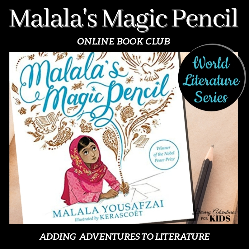 Malala's Magic Pencil Online Book Club Square Malala's Magic Pencil Online Book Club