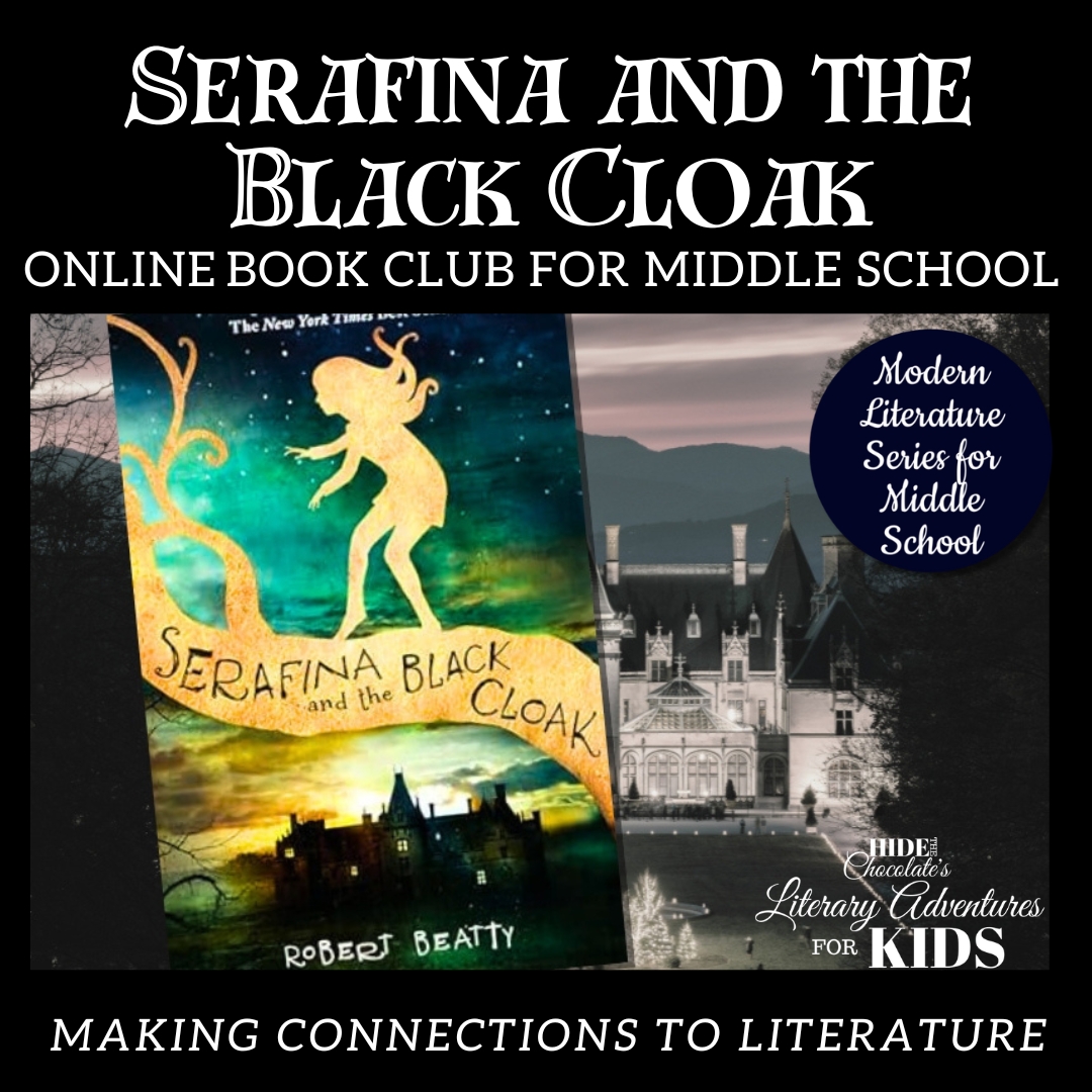 Serafina and the Black Cloak Modern Literature Series Square Serafina and the Black Cloak Modern Literature Series