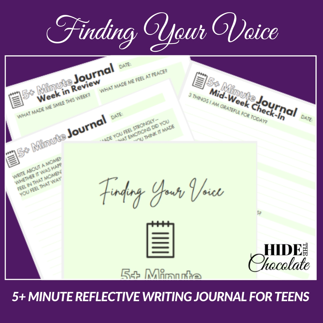Finding Your Voice 5+ Minute Journal For Teens