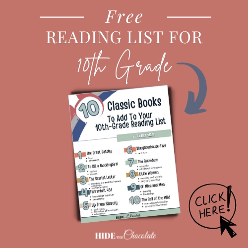 Reading List for 10th grade
