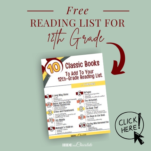 Reading List for 12th grade