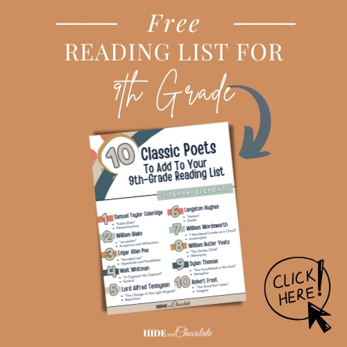 Reading List for 9th grade